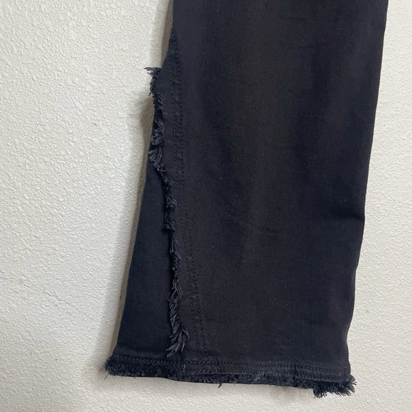 Sam Edelman The Stiletto Boot High Rise Boot Cut Jeans With Fringe Size 27 Women - Picture 5 of 11